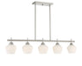 Minka-Lavery - 2174-84 - Five Light Island Pendant - Camrin - Brushed Nickel