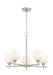 Minka-Lavery - 2175-84 - Five Light Chandelier - Camrin - Brushed Nickel