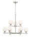 Minka-Lavery - 2179-84 - Nine Light Chandelier - Camrin - Brushed Nickel