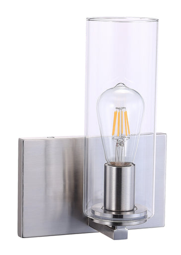 Acacia One Light Bath Brushed Nickel