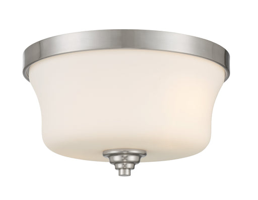 Shyloh Two Light Flush Mount Brushed Nickel