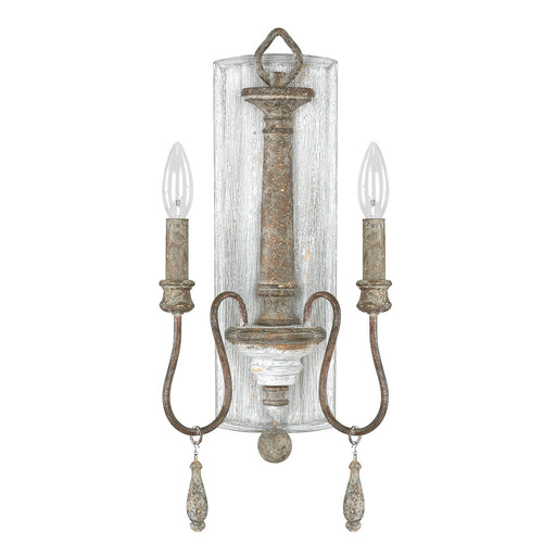 Capital Lighting - 9A198A - Two Light Wall Sconce - Zoe - French Antique