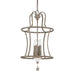 Capital Lighting - 9A200A - Four Light Pendant - Zoe - French Antique
