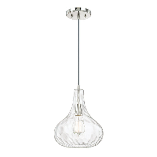 River One Light Pendant Polished Nickel