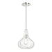 Capital Lighting - 9B239A - One Light Pendant - River - Polished Nickel