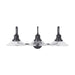 Capital Lighting - 9D318A - Three Light Vanity - Roan - Matte Black