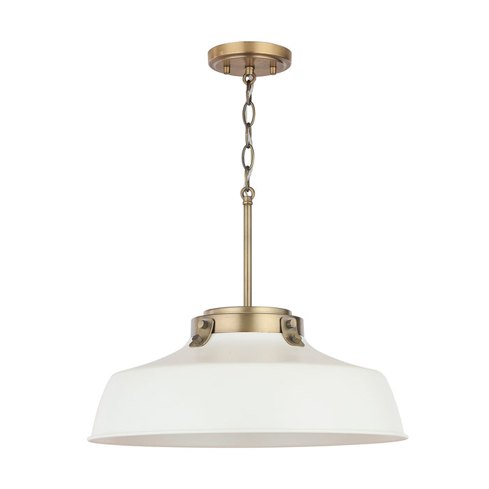 Capital Lighting - 9D330A - One Light Pendant - Oakwood - Warm White