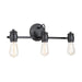 Capital Lighting - 9D343A - Three Light Vanity - Menlo - Matte Black