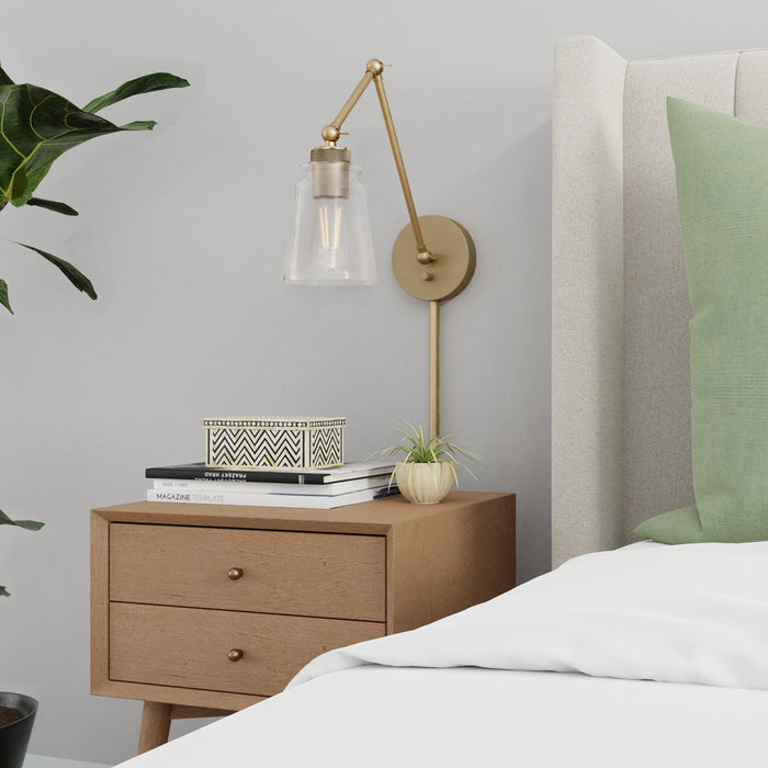 Capital Lighting - 9D344A - One Light Wall Sconce - Profile - Aged Brass