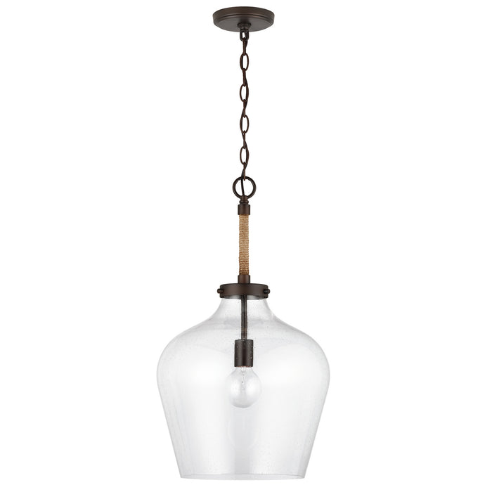 Capital Lighting - 9F370A - One Light Pendant - Boland - Bronze