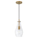 Capital Lighting - AA1006AD - One Light Pendant - Kier - Aged Brass