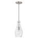 Capital Lighting - AA1006BN - One Light Pendant - Kier - Brushed Nickel