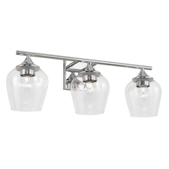 Capital Lighting - AA1009CH - Three Light Vanity - Reece - Chrome