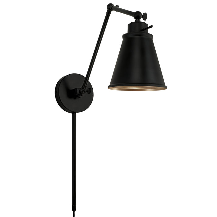 Capital Lighting - AA1011MB - One Light Wall Sconce - Shay - Matte Black