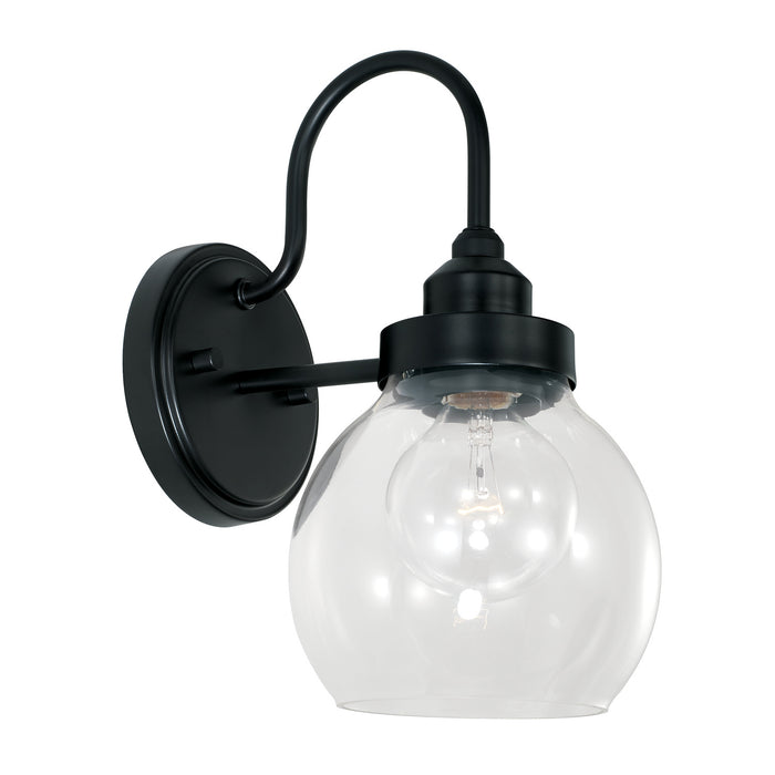 Capital Lighting - AA1014MB - One Light Wall Sconce - Brecken - Matte Black