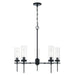 Capital Lighting - AA1017MB - Five Light Chandelier - Riley - Matte Black
