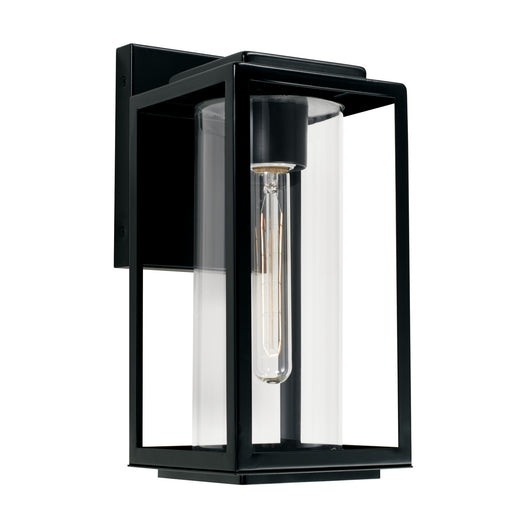 Kessler One Light Outdoor Wall Lantern Matte Black
