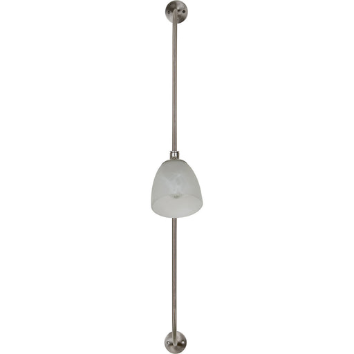 Ametrine One Light Wall Sconce Satin Nickel