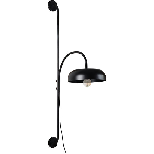 Draco Wall Sconce Black