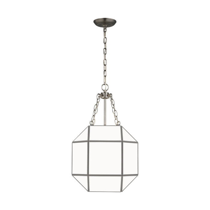 Visual Comfort Studio - 5179453-965 - Four Light Lantern - Morrison - Antique Brushed Nickel