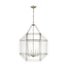 Visual Comfort Studio - 5279404-965 - Four Light Lantern - Morrison - Antique Brushed Nickel