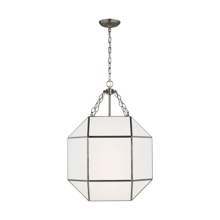 Visual Comfort Studio - 5279453-965 - Three Light Lantern - Morrison - Antique Brushed Nickel