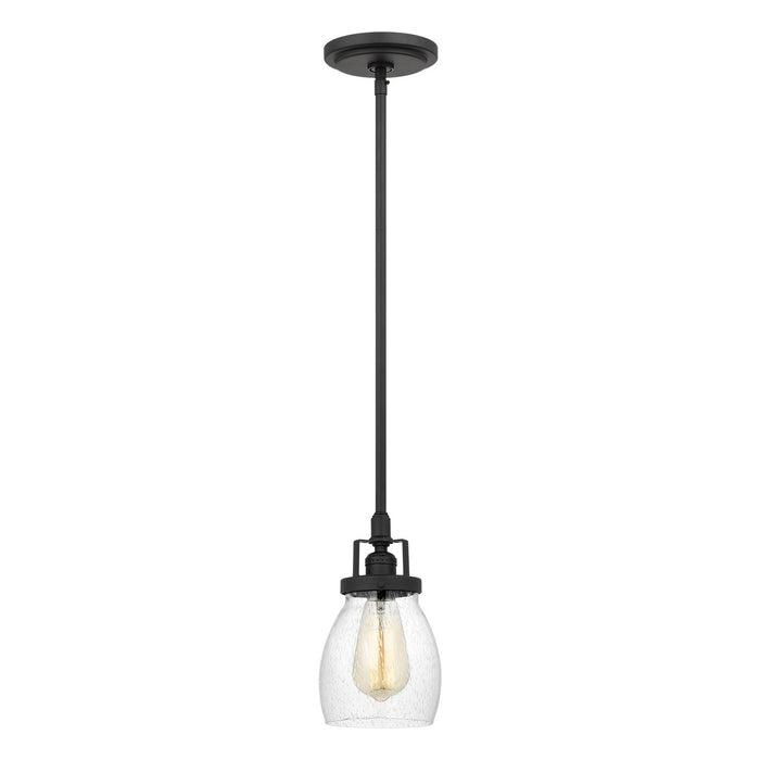 Generation Lighting - 6114501-112 - One Light Mini-Pendant - Belton - Midnight Black