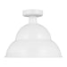 Visual Comfort Studio - 7836701-15 - One Light Outdoor Flush Mount - Barn Light - White