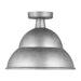 Visual Comfort Studio - 7836701-57 - One Light Outdoor Flush Mount - Barn Light - Weathered Pewter