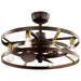 Kichler - 300040SNB - 25 Inch Ceiling Fan - Cavelli - Satin Natural Bronze
