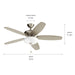 Kichler - 330161BSS - 52"Ceiling Fan - Renew Select - Brushed Stainless Steel