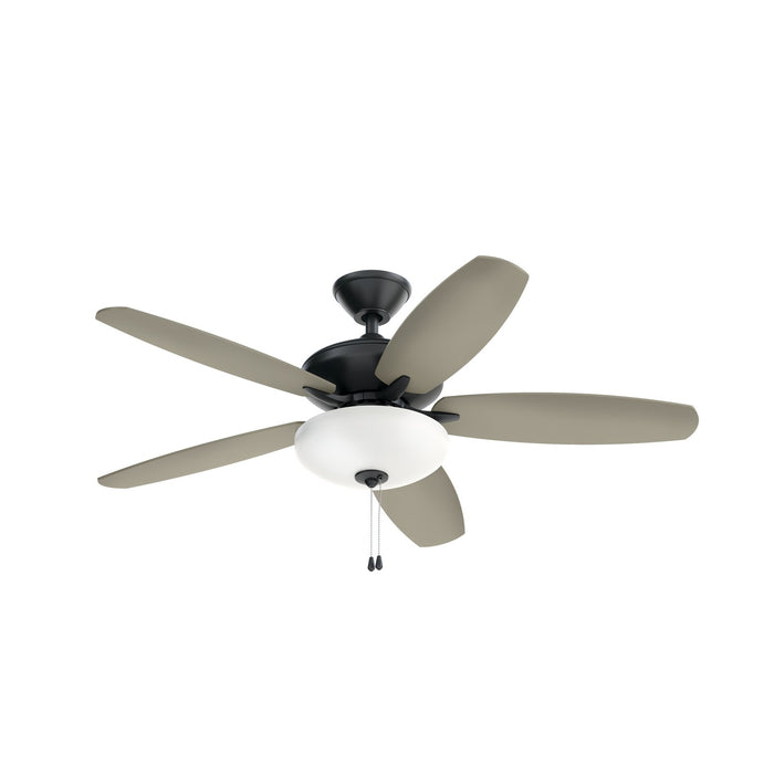 Kichler - 330161SBK - 52"Ceiling Fan - Renew Select - Satin Black