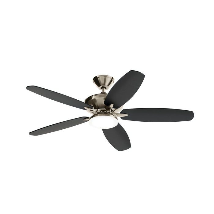 Kichler - 330163NI - 52"Ceiling Fan - Renew Designer - Painted Brushed Nickel