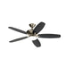 Kichler - 330163NI - 52"Ceiling Fan - Renew Designer - Painted Brushed Nickel