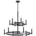 Kichler - 52428BK - 12 Light Chandelier - Tolani - Black