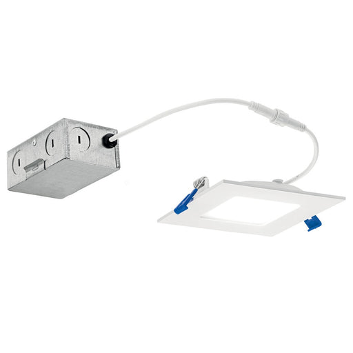 Kichler - DLSL04S3090WHT - LED Downlight - Direct To Ceiling Slim - Textured White