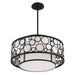 Metropolitan - N7754-143 - Four Light Pendant - Mosaic - Oil Rubbed Bronze