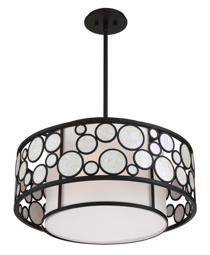 Mosaic Four Light Pendant Oil Rubbed Bronze