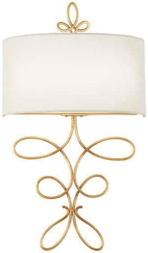 Gianella LED Wall Sconce Ardent Gold Leaf