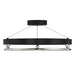 Metropolitan - N7992-572-L - LED Semi Flush Mount - Grande Illusion - Polished Nickel And Coal