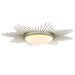 Golden - 9126-FM24 WG-OP - LED Flush Mount - Kieran - White Gold