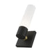 Livex Lighting - 10101-14 - One Light Wall Sconce - Aero - Textured Black w/ Antique Brass