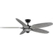 Progress Lighting - P250073-182 - 60" Ceiling Fan - Mesilla - Flat Black