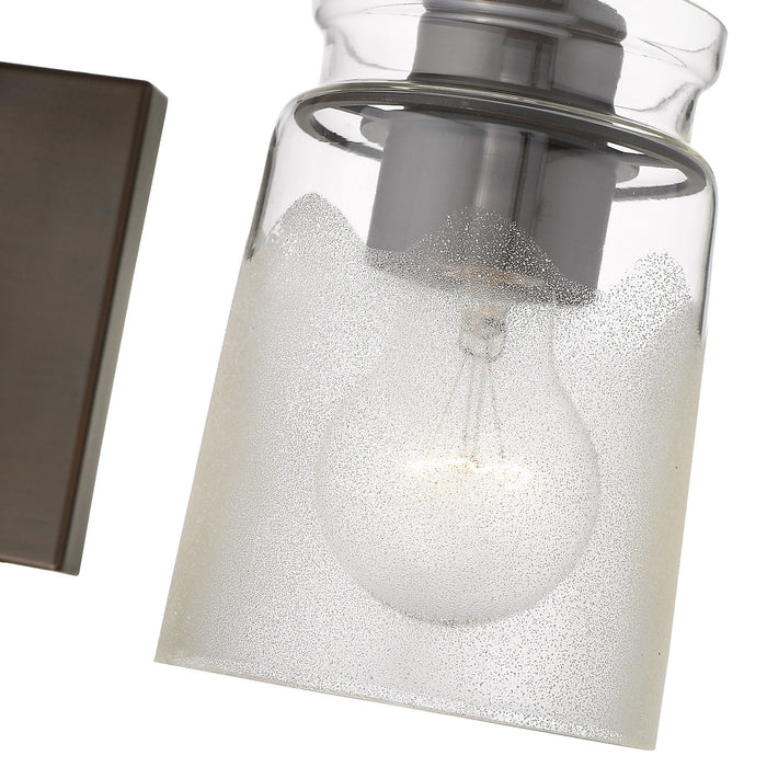 Golden - 1405-BA3 RBZ-CAG - Three Light Vanity Light - Travers - Rubbed Bronze