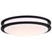Nuvo Lighting - 62-1737 - LED Flush Mount - Glamour - Matte Black