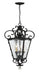 Minka-Lavery - 9334-661 - Three Light Outdoor Chain Hung - Brixton Ivey - Coal And Soft Brass