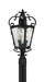 Minka-Lavery - 9335-661 - Two Light Outdoor Post Mount - Brixton Ivey - Sand Coal w/Soft Brass