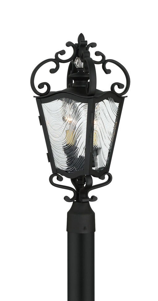 Minka-Lavery - 9335-661 - Two Light Outdoor Post Mount - Brixton Ivey - Sand Coal w/Soft Brass