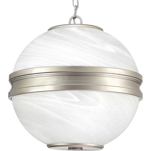 Point Dume-Moonrise Three Light Pendant Antique Nickel