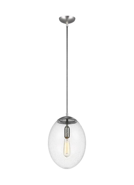 Visual Comfort Studio - 6701801EN7-04 - One Light Pendant - Leo H.G. - Satin Aluminum